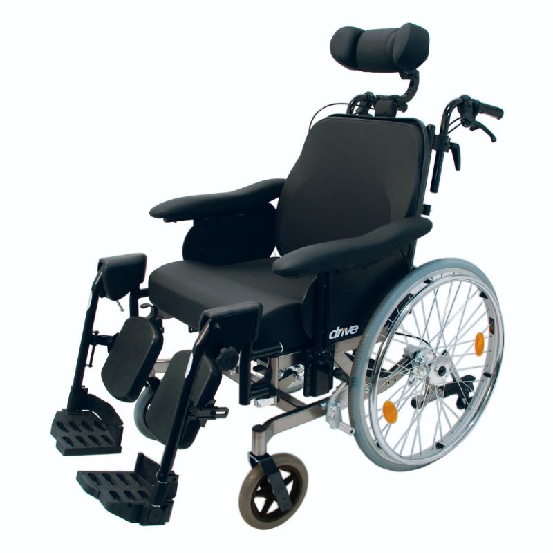 Drive DeVilBliss Multitec Wheelchair 44cm with Drum Brake Drive DeVilBliss Multitec Wheelchair 44cm with Drum Brake